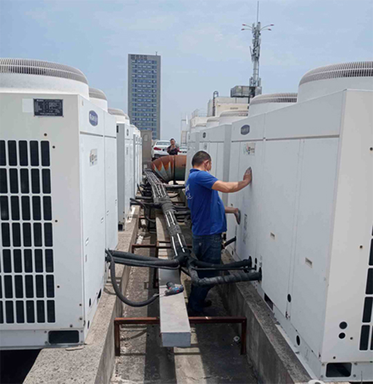 荆州中央空调制热和不制冷系统维修方法